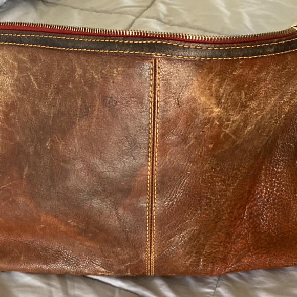 Brown Leather Shoulder Bag - Picture 2 of 6